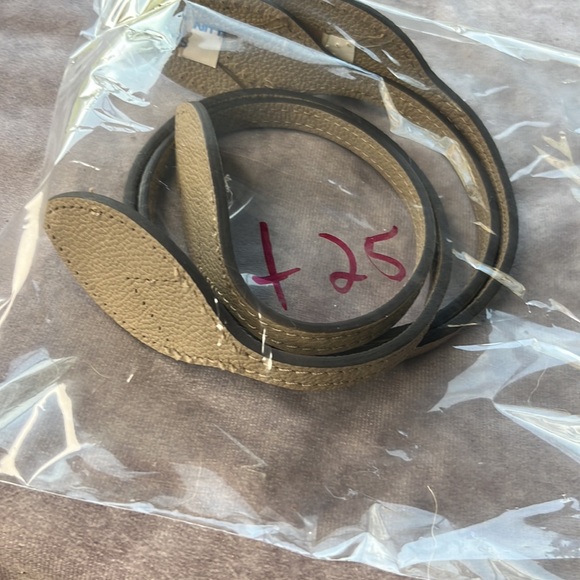 Authentic Louis Vuitton Neverfull Taupe Gray Replacement Straps Handles 24” t25 - Picture 8 of 8